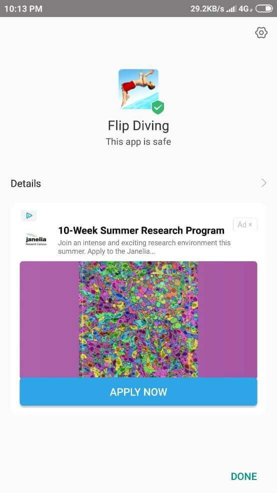Flip Diving Mod Apk installed