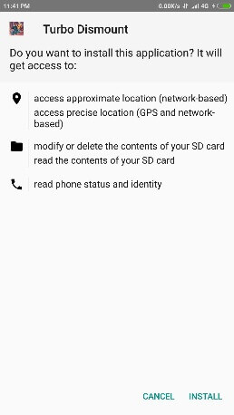 install Turbo Dismount APK