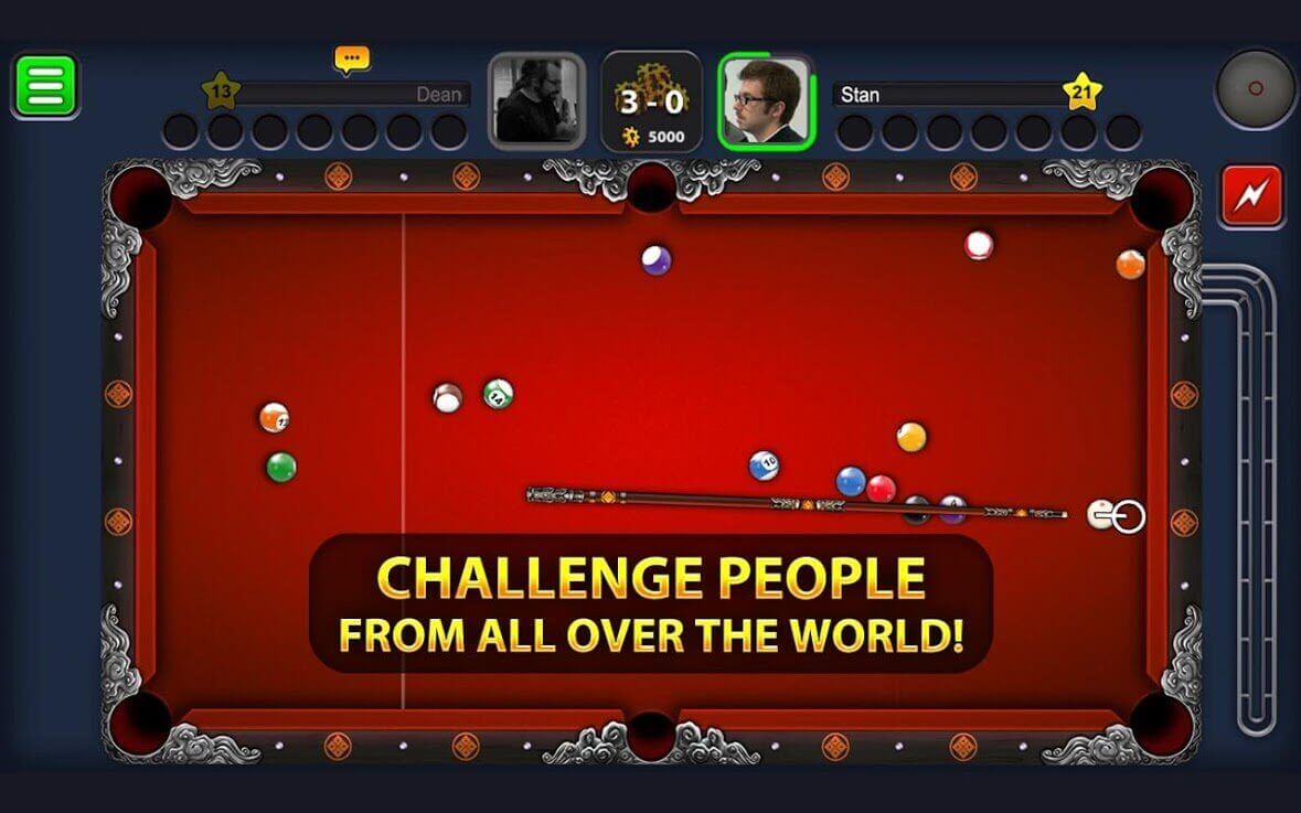 Captura de tela do 8 Ball Pool