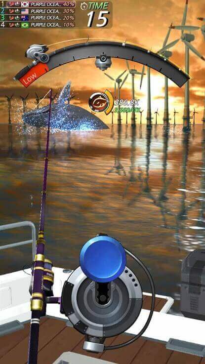fishing hook gameplay first