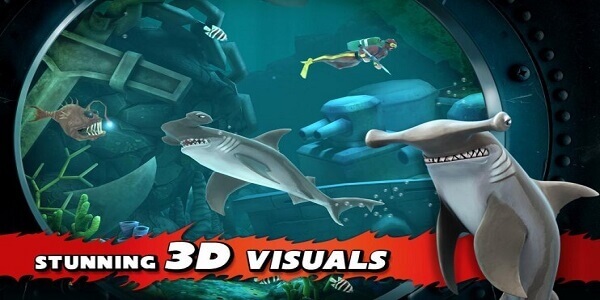 Hungry Shark Evolution screenshot