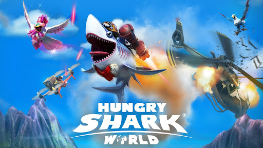Capture d'écran de Hungry Shark World