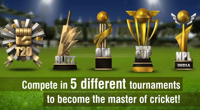 5 different tournaments to become master of cricket