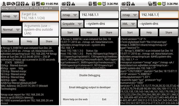 Nmap For Android