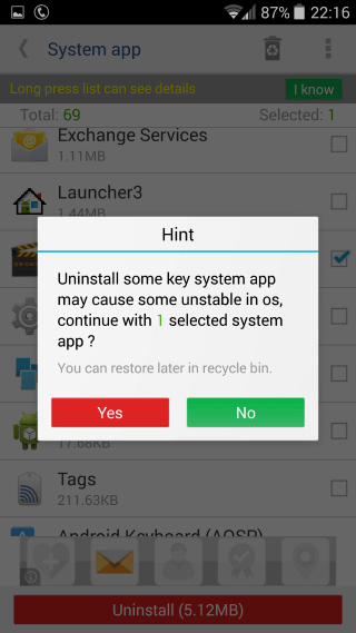 Uninstall Bloatware From Android