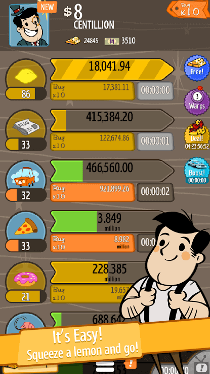 Adventure Capitalist screenshot