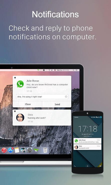 AirDroid screenshot