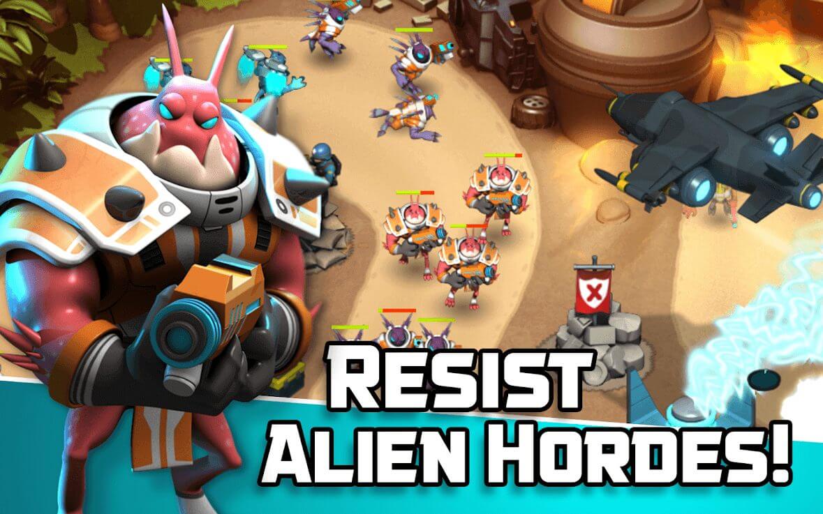 resist alien hordes!