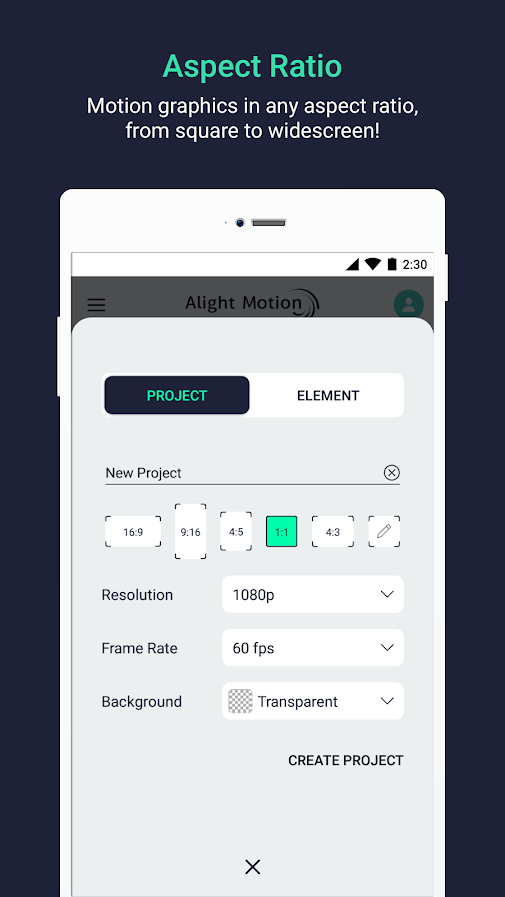 Alight Motion screenshot