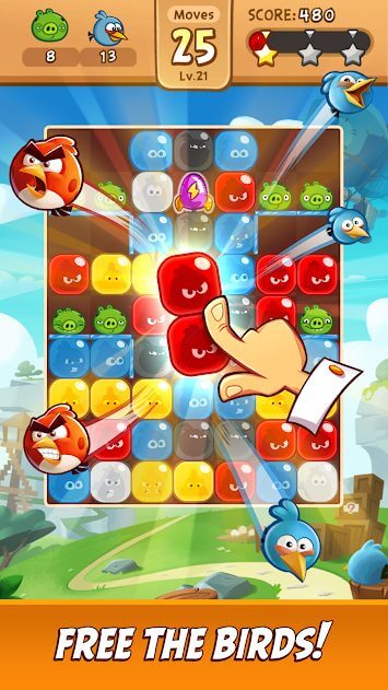 angry birds blast gameplay first