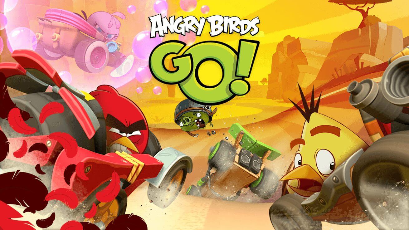 angry birds go gameplay first