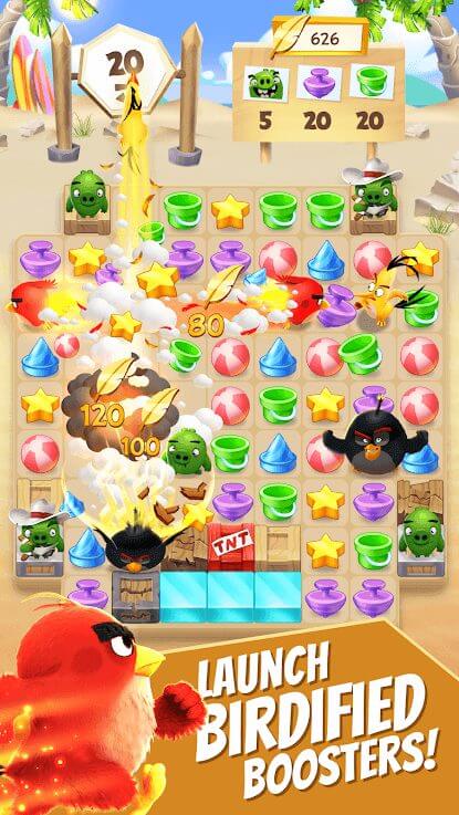 Angry Birds Match 3 screenshot