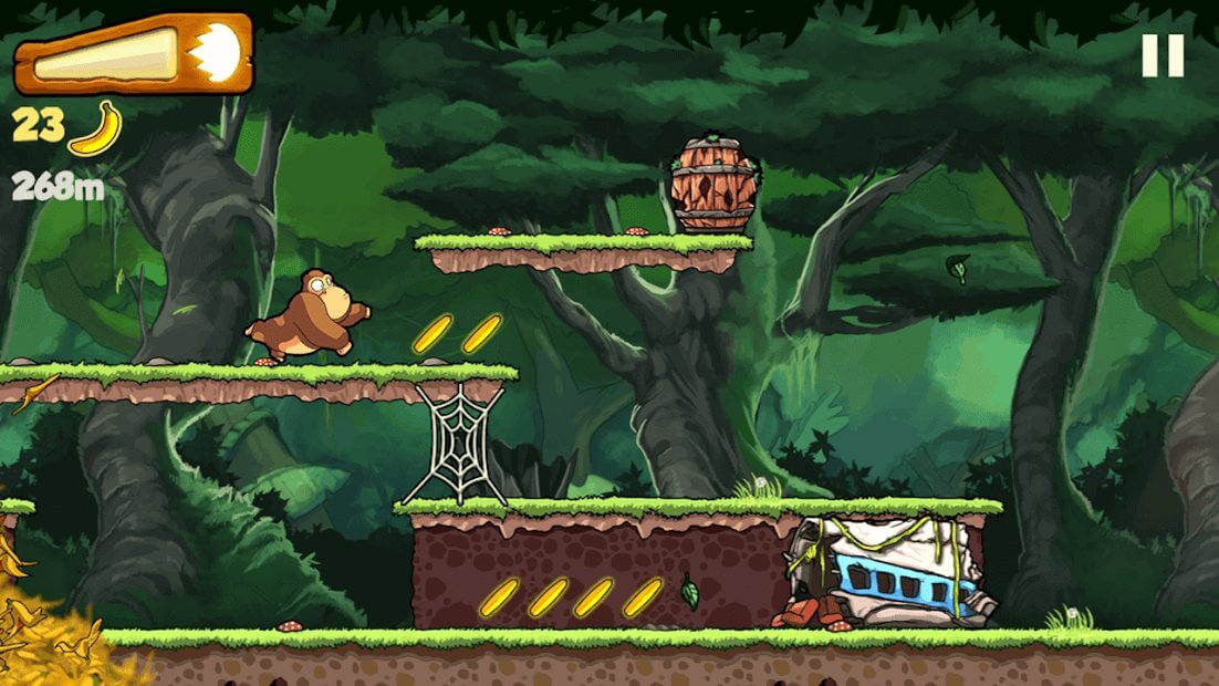 Banana Kong gameplay second