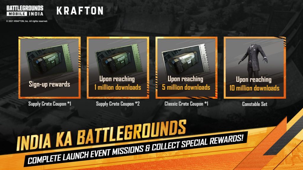 BATTLEGROUNDS MOBILE INDIA screenshot