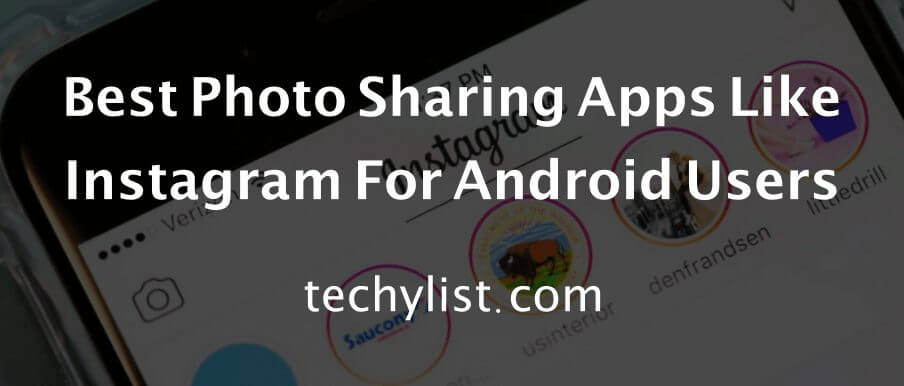 best photo sharing apps like instagram