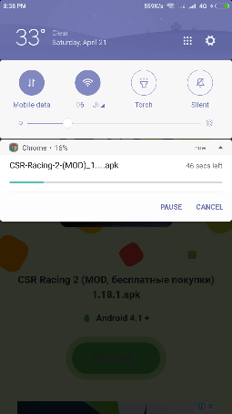 csr racing 2 mod downloading