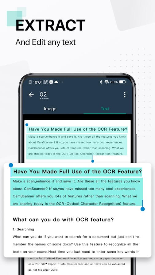 CamScanner screenshot