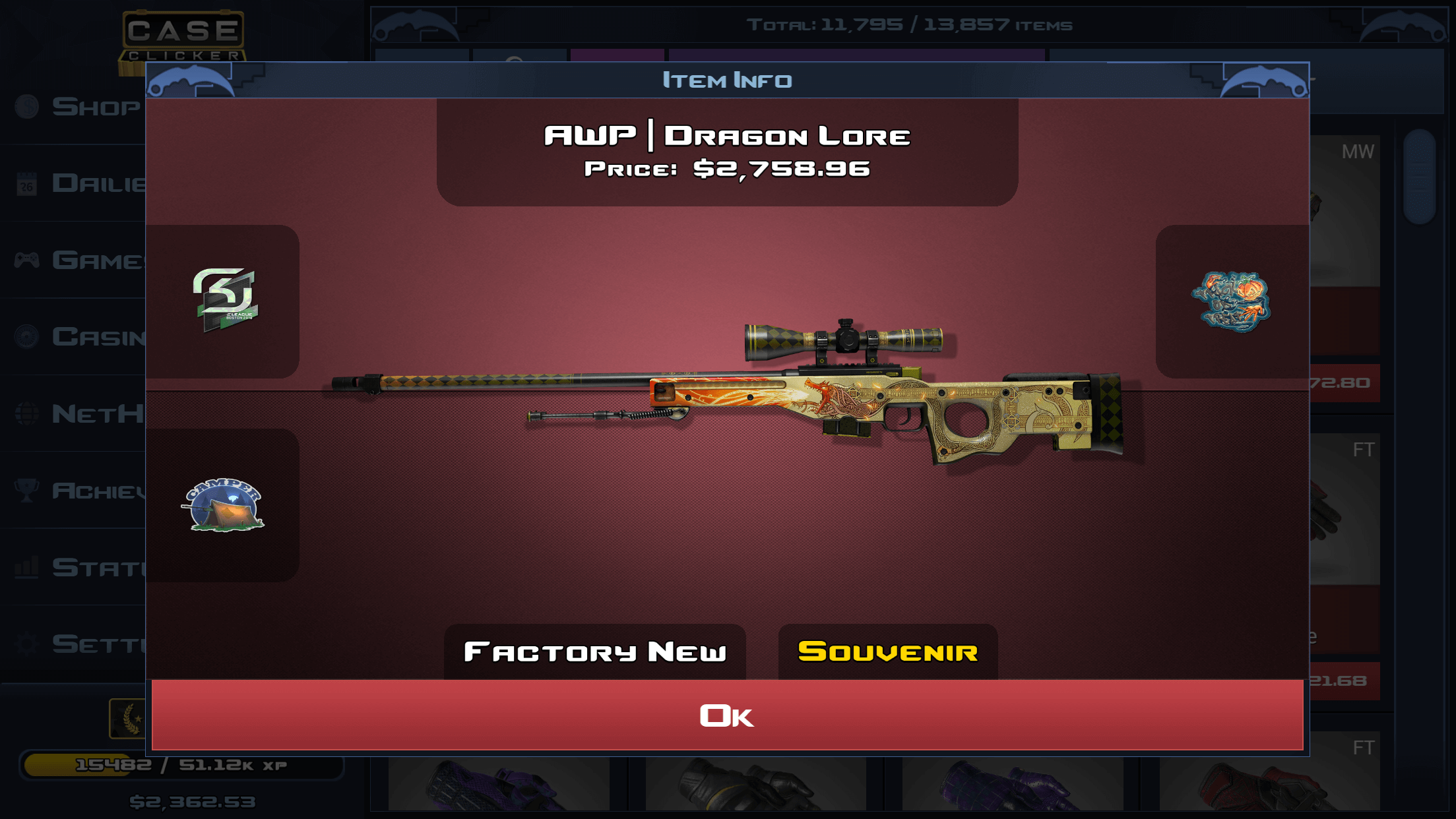 Case Clicker 2 screenshot