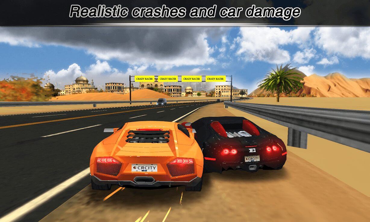 realistic crashes and car damage