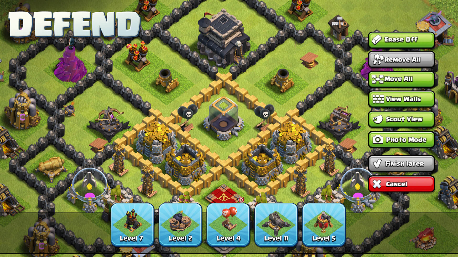 clash of clans second