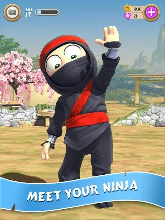 clumsy ninja gameplay screenshot third