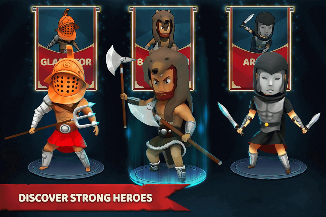 discover strong heroes