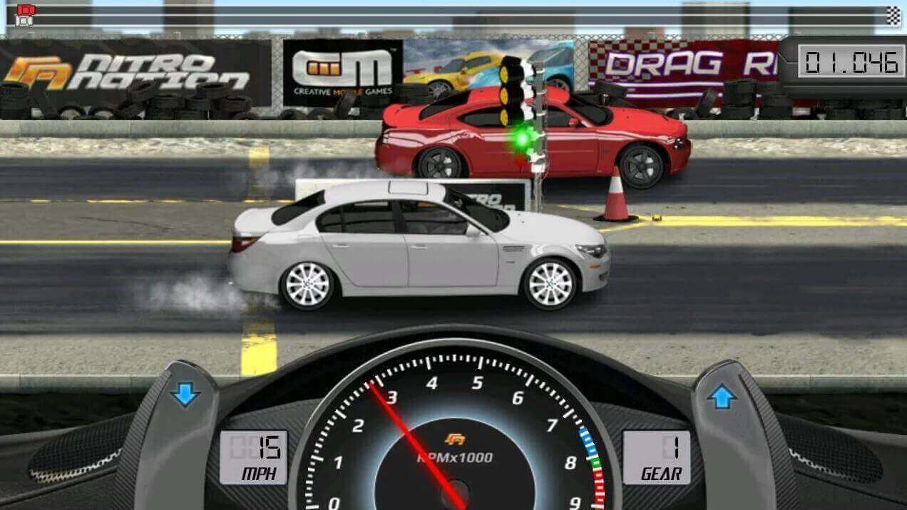 drag racing gameplay third
