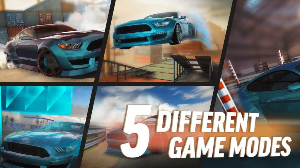 5 different game modes
