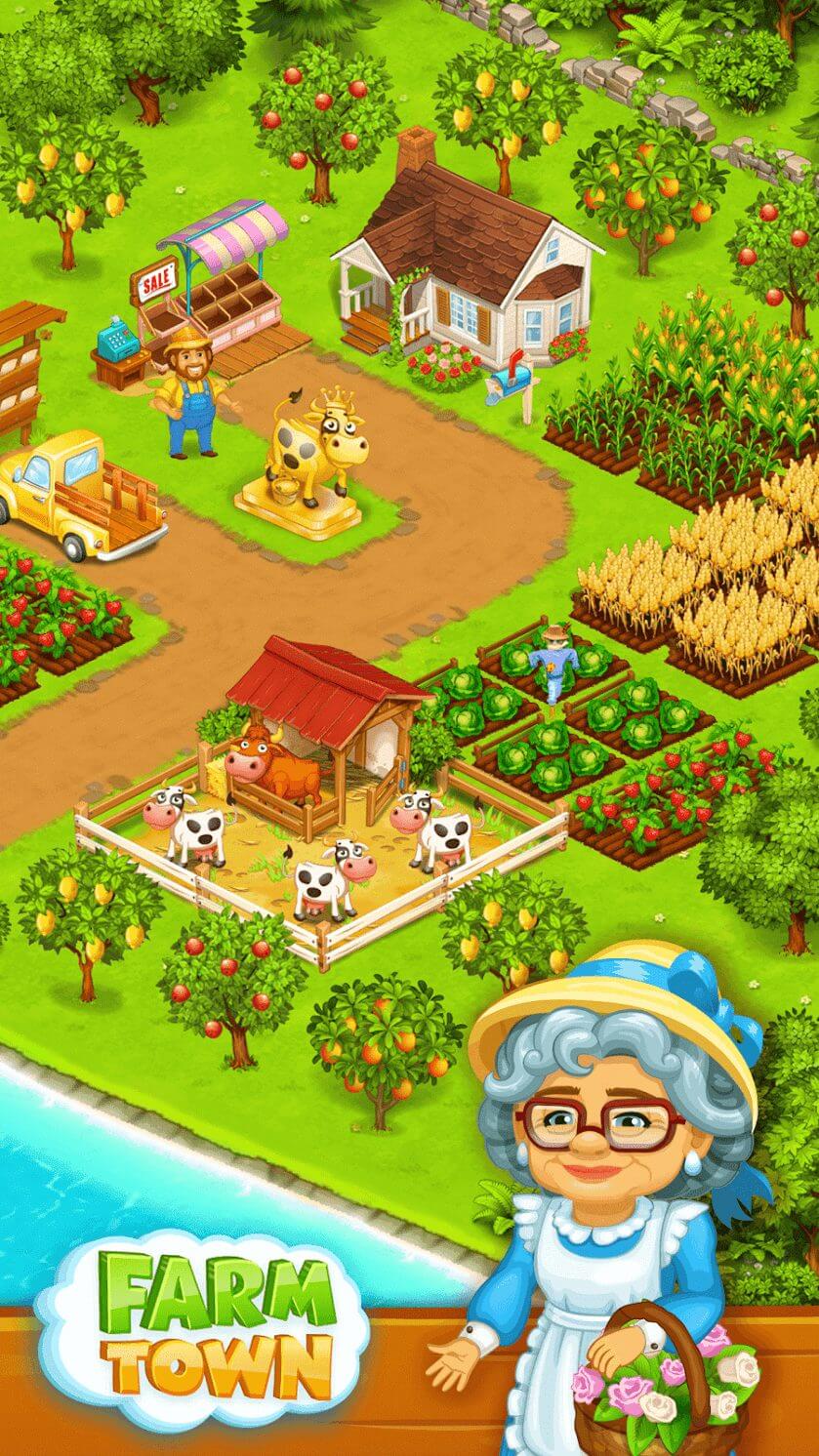 Farm Town gameplay second