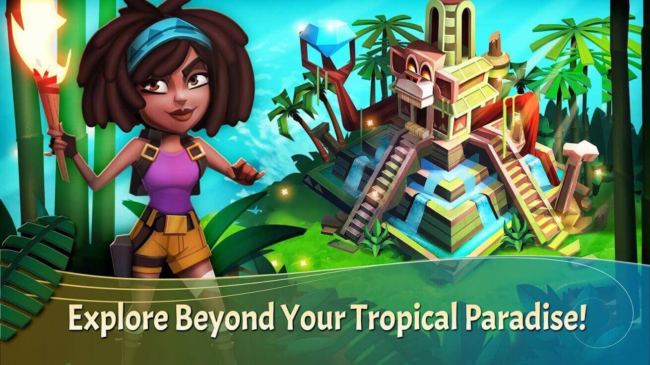 Capture d'écran de Farmville 2 : Tropic Escape
