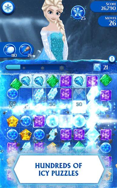 frozen free fall gameplay first