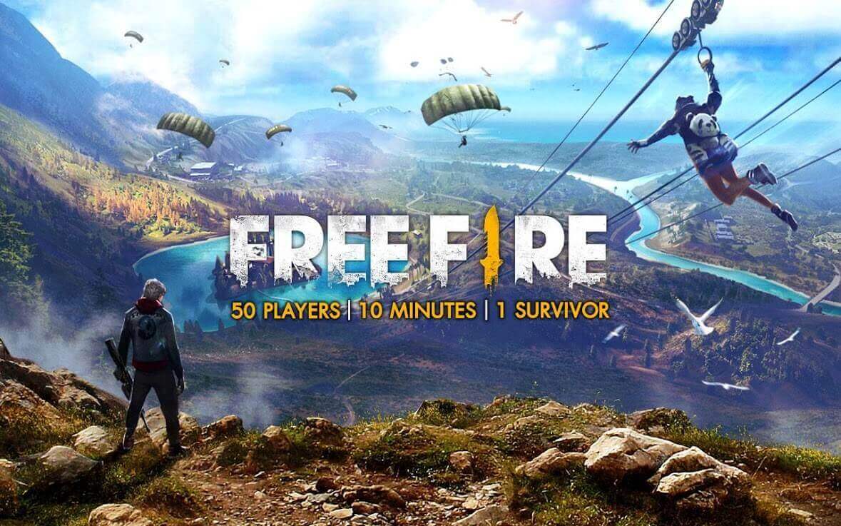 garena free fire gameplay first