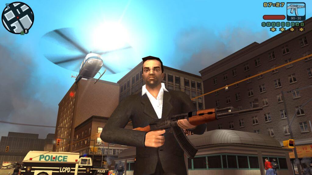 GTA: Liberty City Stories gameplay second