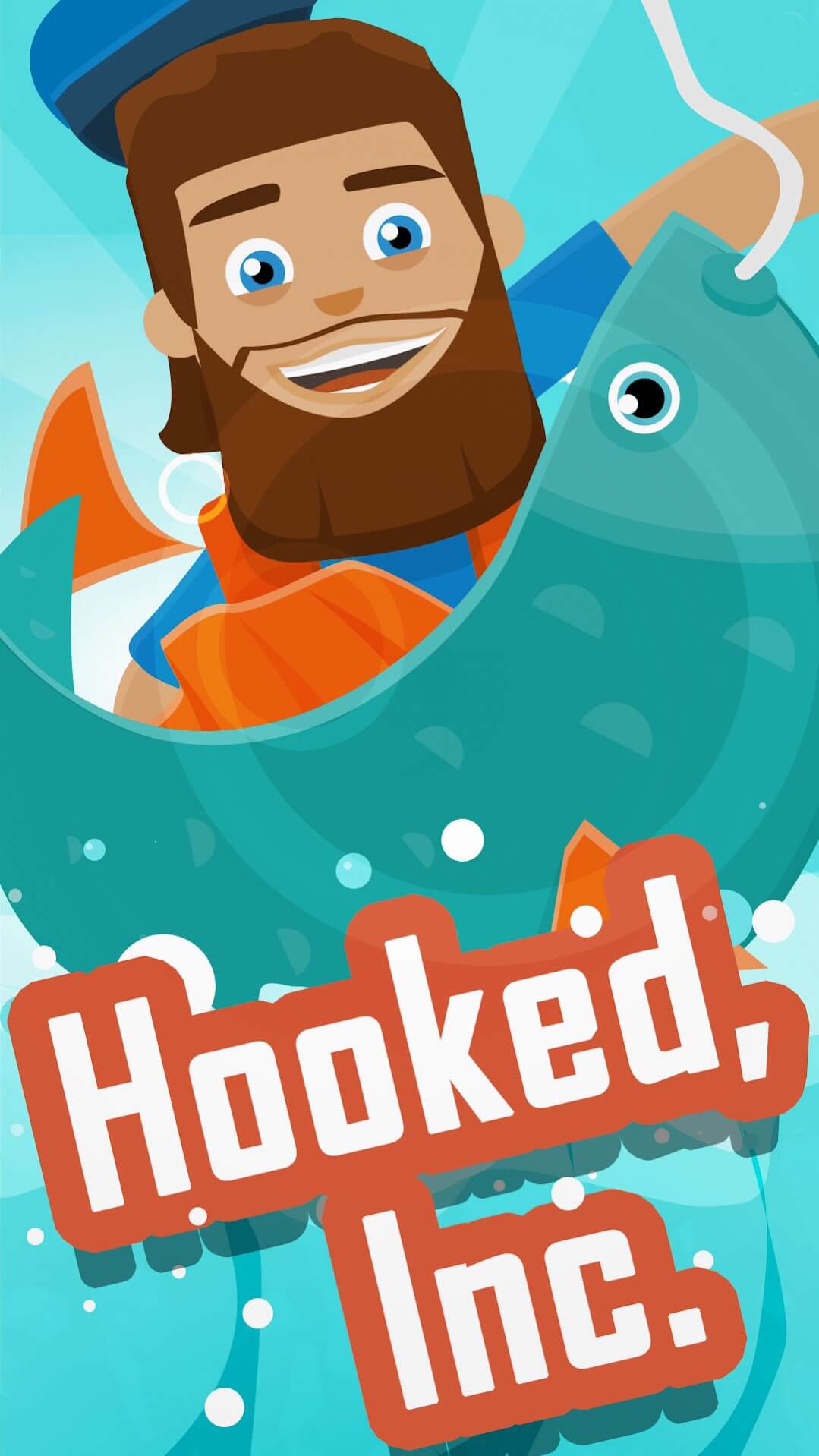 Hooked Inc: Fisher Tycoon gameplay first