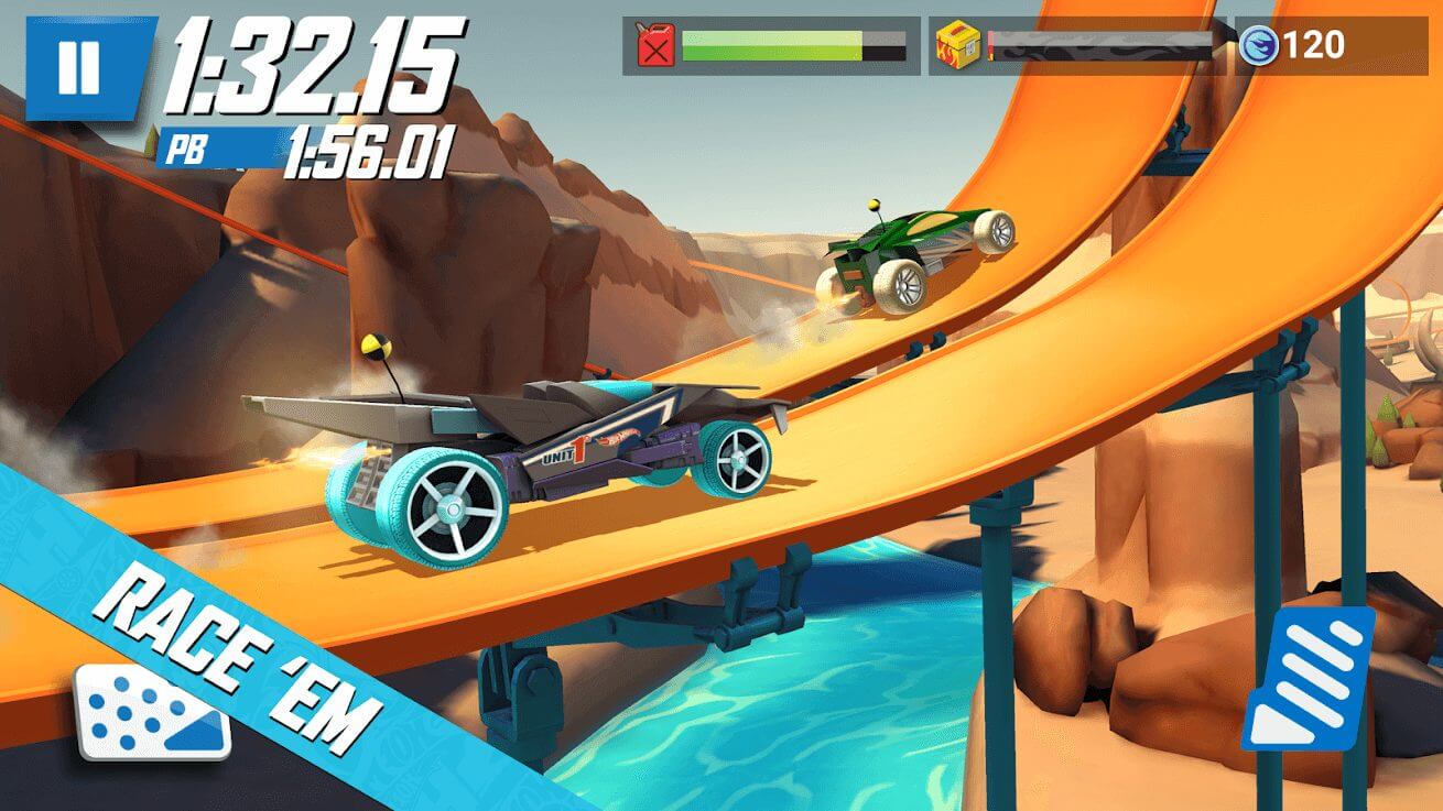 hot wheels: race off gameplay first