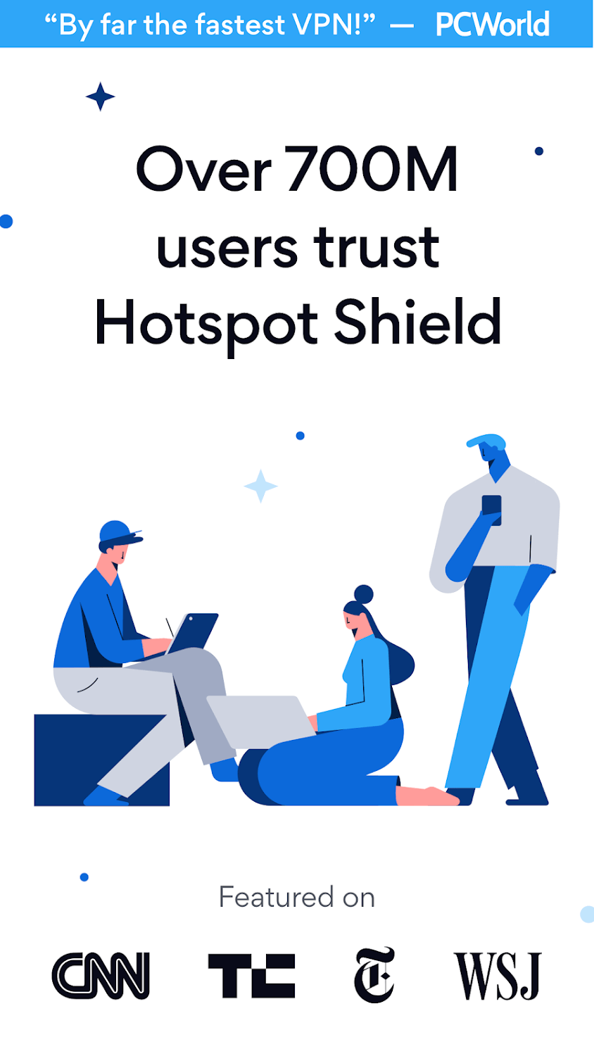 Hotspot Shield screenshot