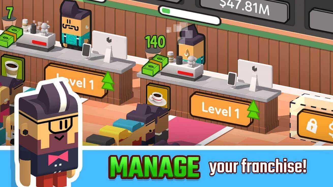 Idle Coffee Corp screenshot