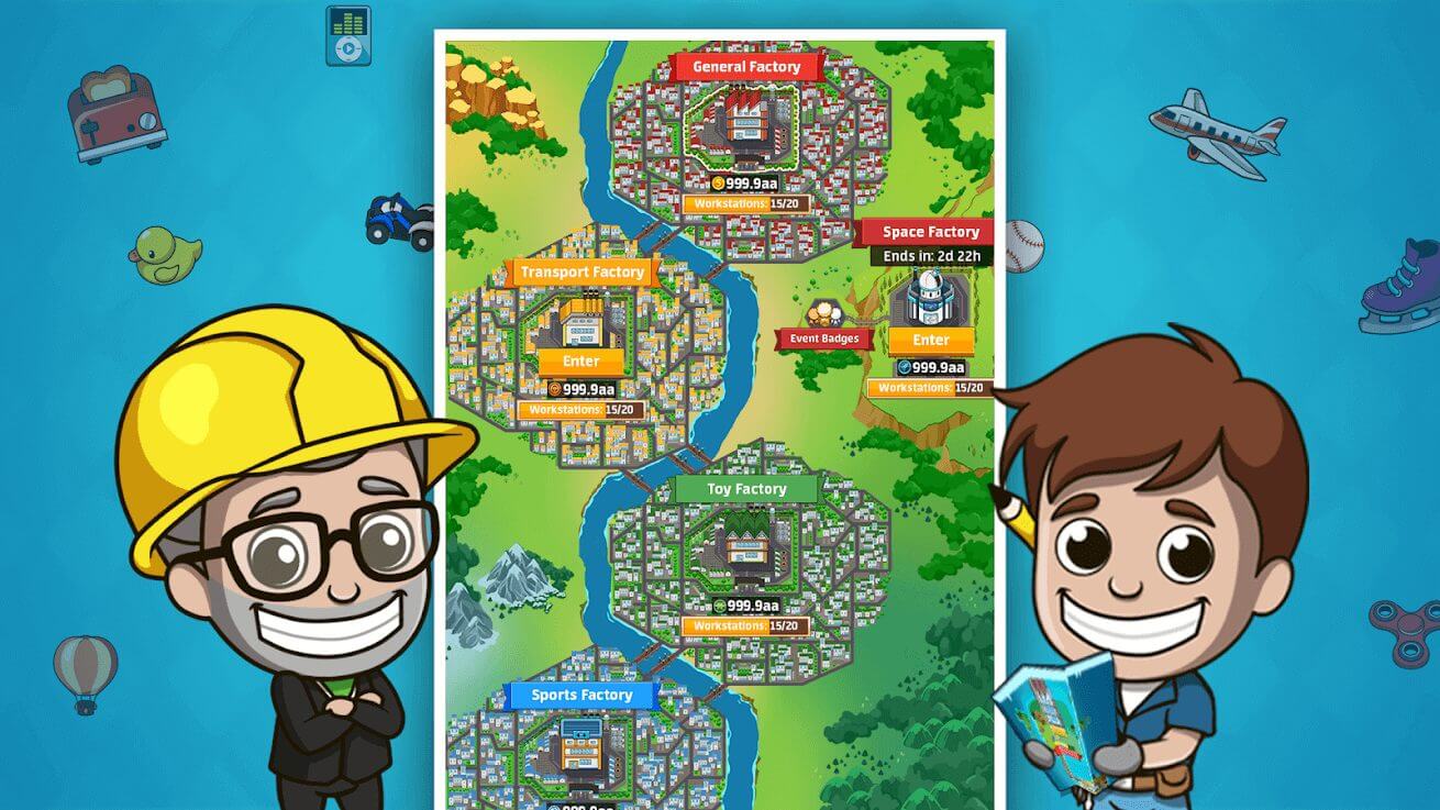 Idle Factory Tycoon screenshot
