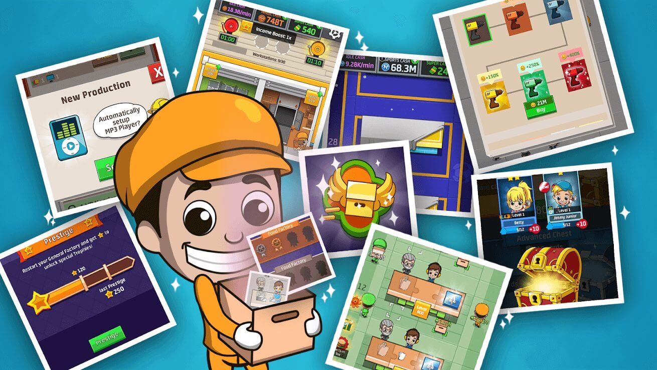 Idle Factory Tycoon screenshot