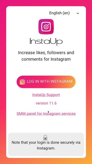 InstaUp screenshot