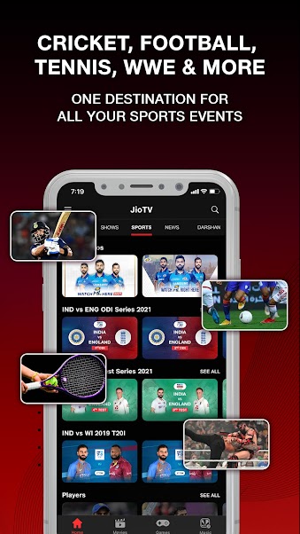 JioTV screenshot