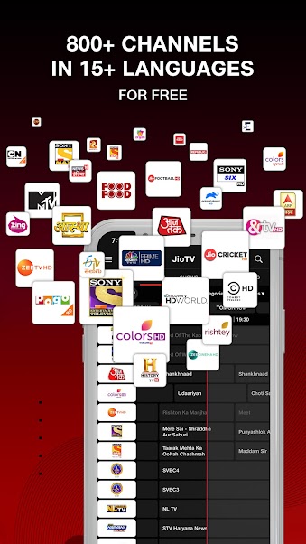JioTV screenshot