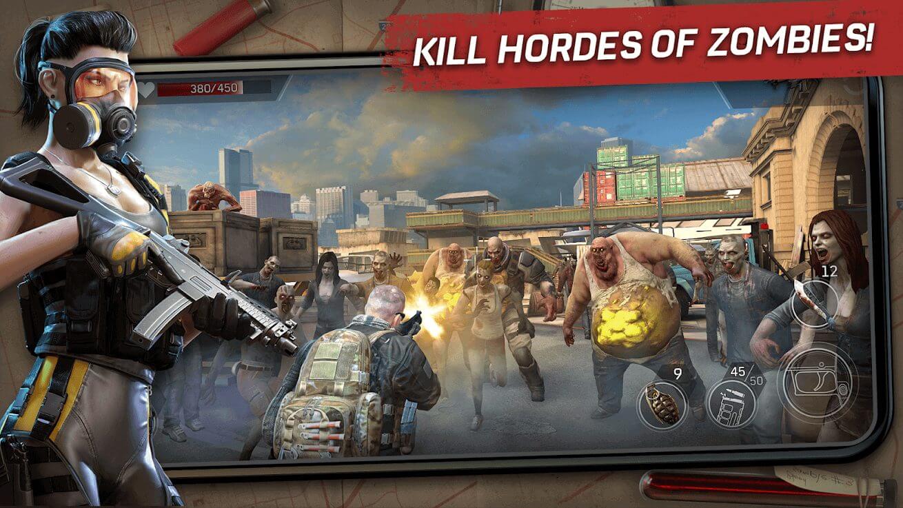 kill hordes of zombies