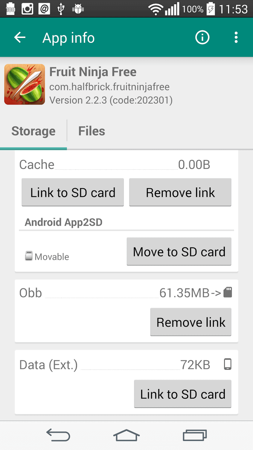 Link2SD screenshot