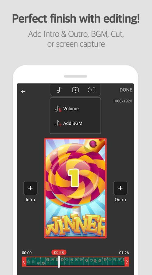 Mobizen screenshot