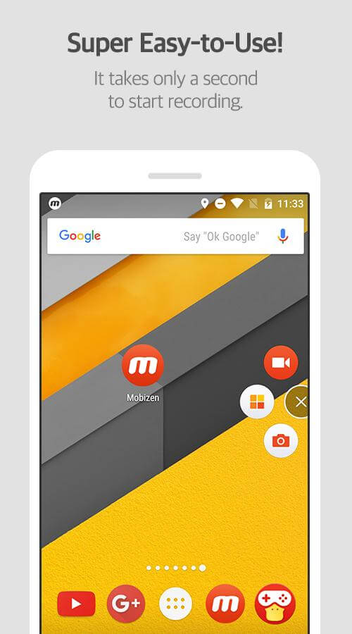 Mobizen screenshot