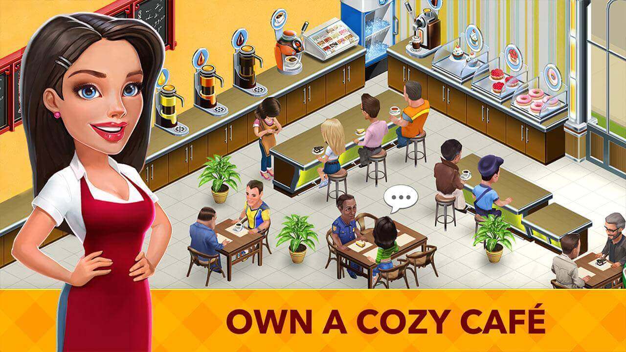 own a cozy cafe.
