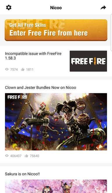 Nicoo screenshot