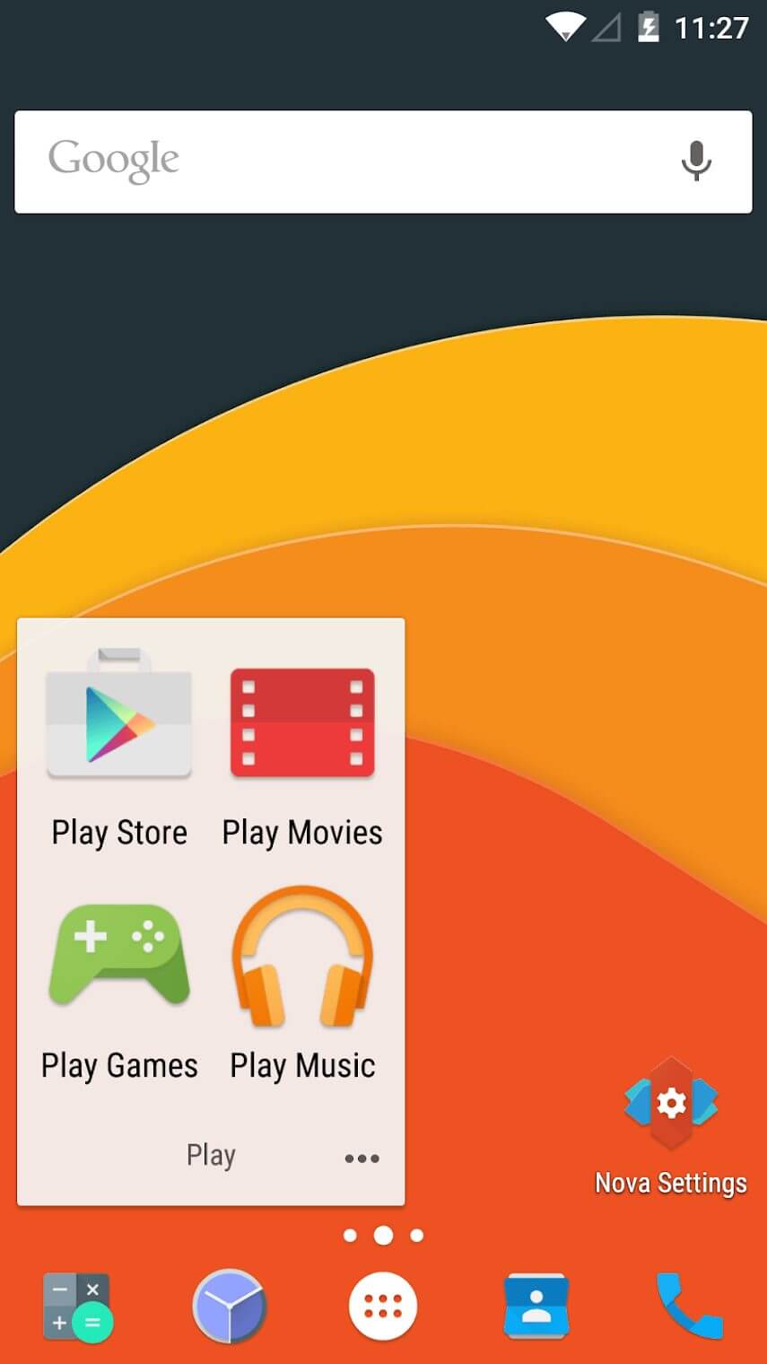Nova Launcher screenshot