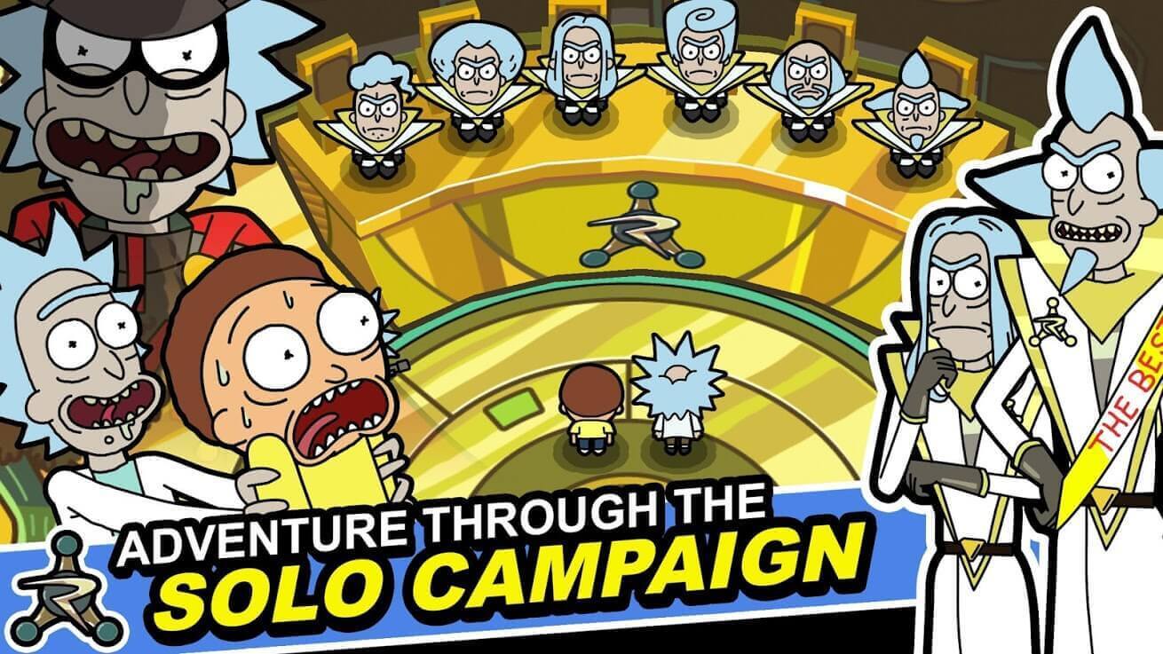 Rick and Morty: Pocket Mortys screenshot